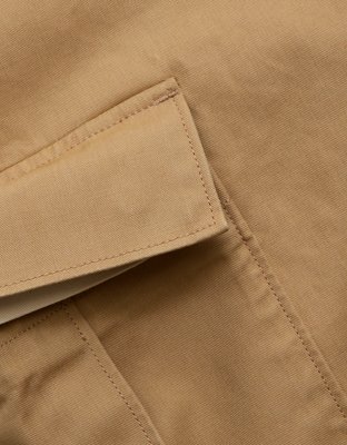 Мужские брюки American Eagle AE77 Premium Cargo, цвет: Костяной хаки — фото 7