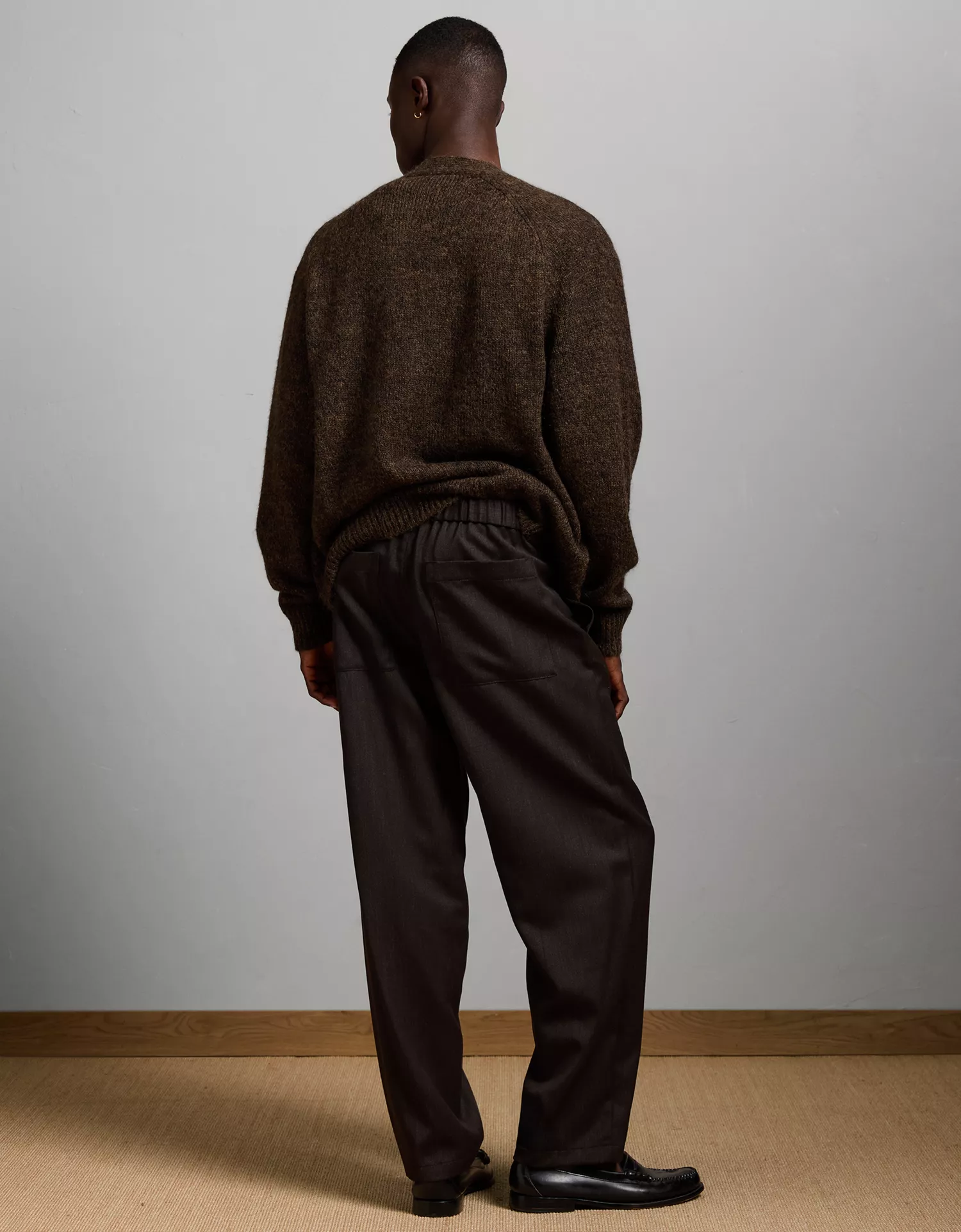 AE77 Premium Loose Twill Trouser - thumbnail 2