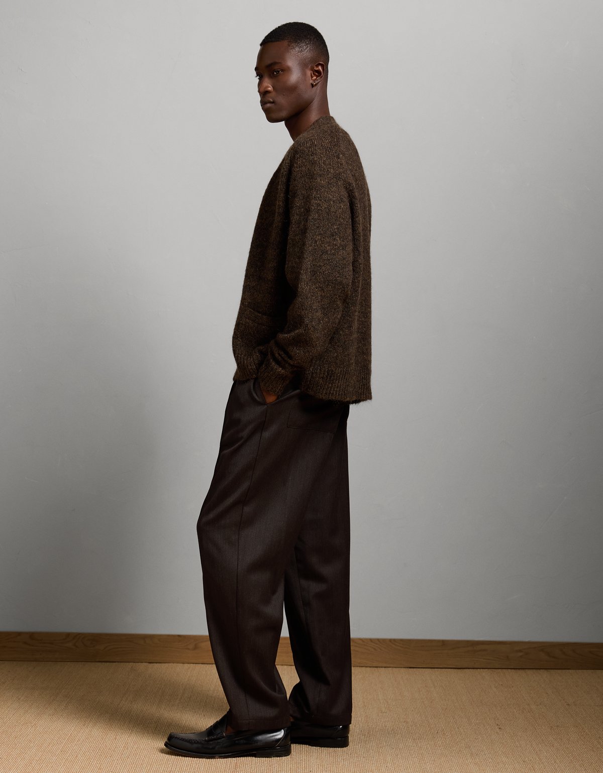 AE77 Premium Loose Twill Trouser - image 5