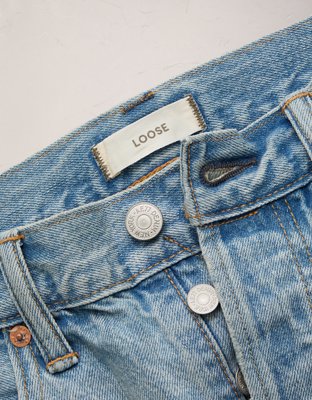 AE77 Loose Ankle Jean
