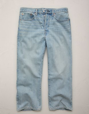 AE77 Loose Ankle Jean