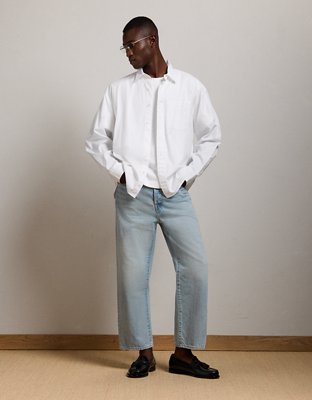 AE77 Loose Ankle Jean