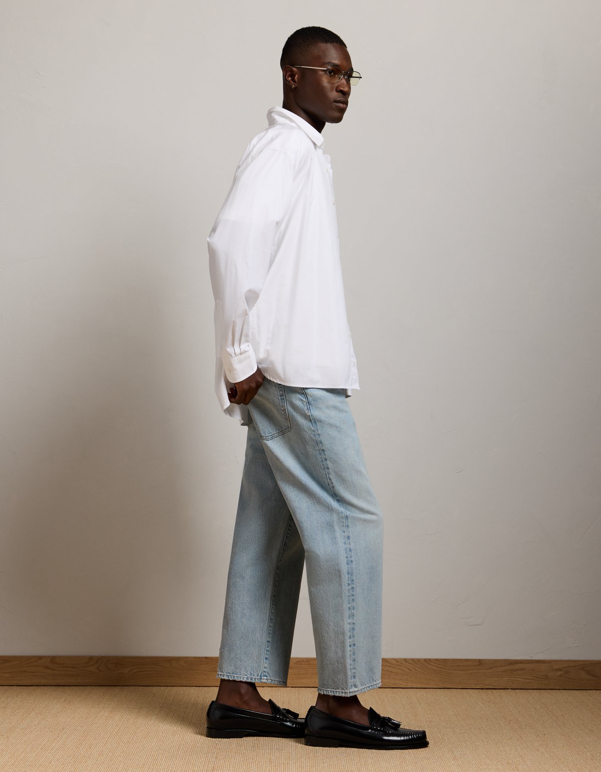AE77 Loose Ankle Jean - image 5