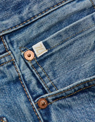 AE77 Loose Ankle Jean