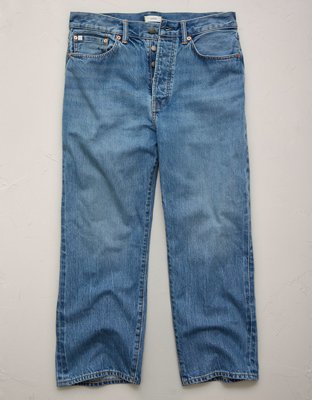 AE77 Loose Ankle Jean