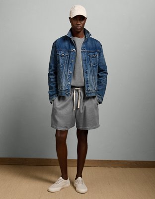 AE77 French Terry Deck Short