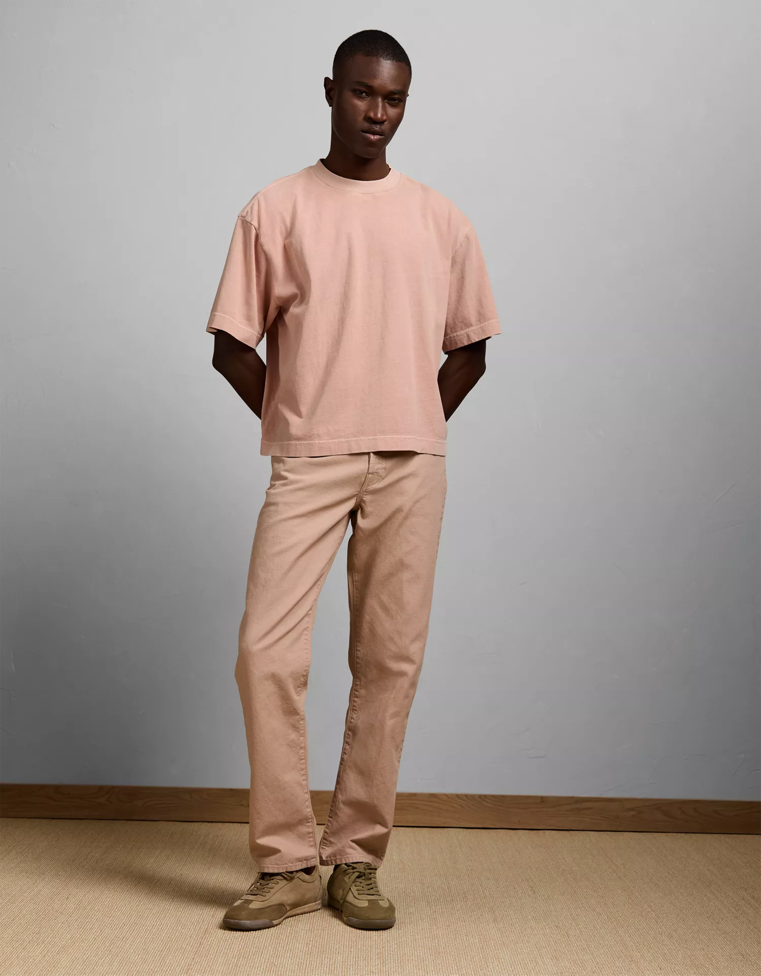 AE77 Hemp-Blend Relaxed Pant