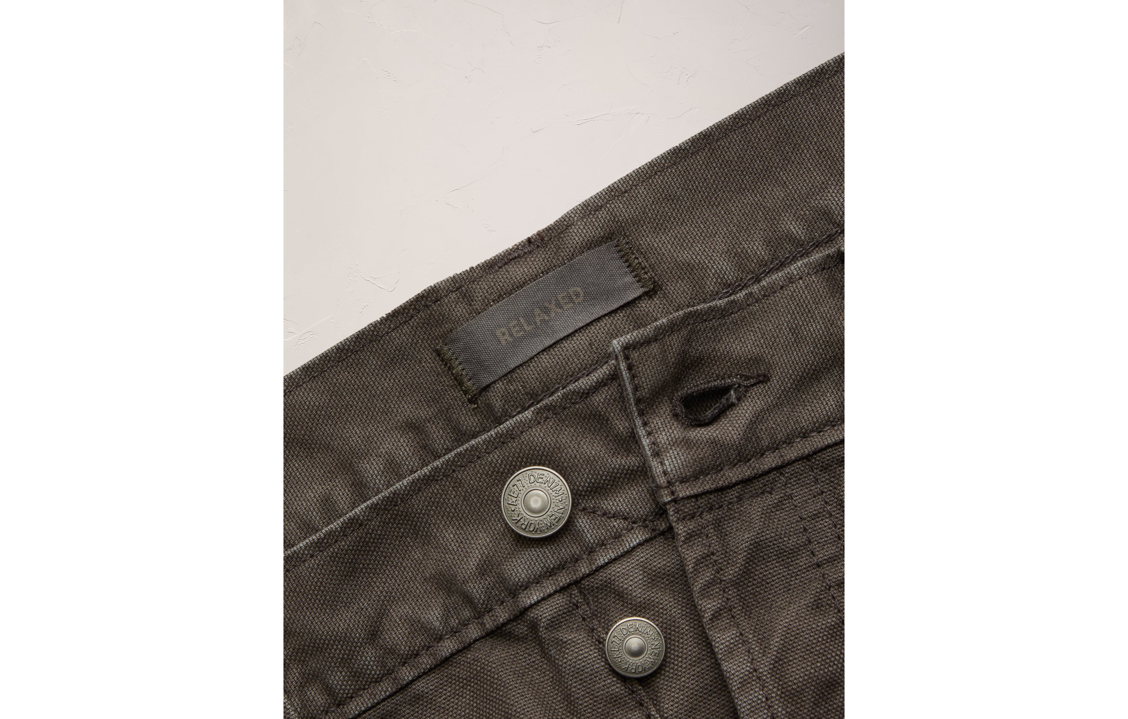 AE77 Hemp-Blend Relaxed Pant
