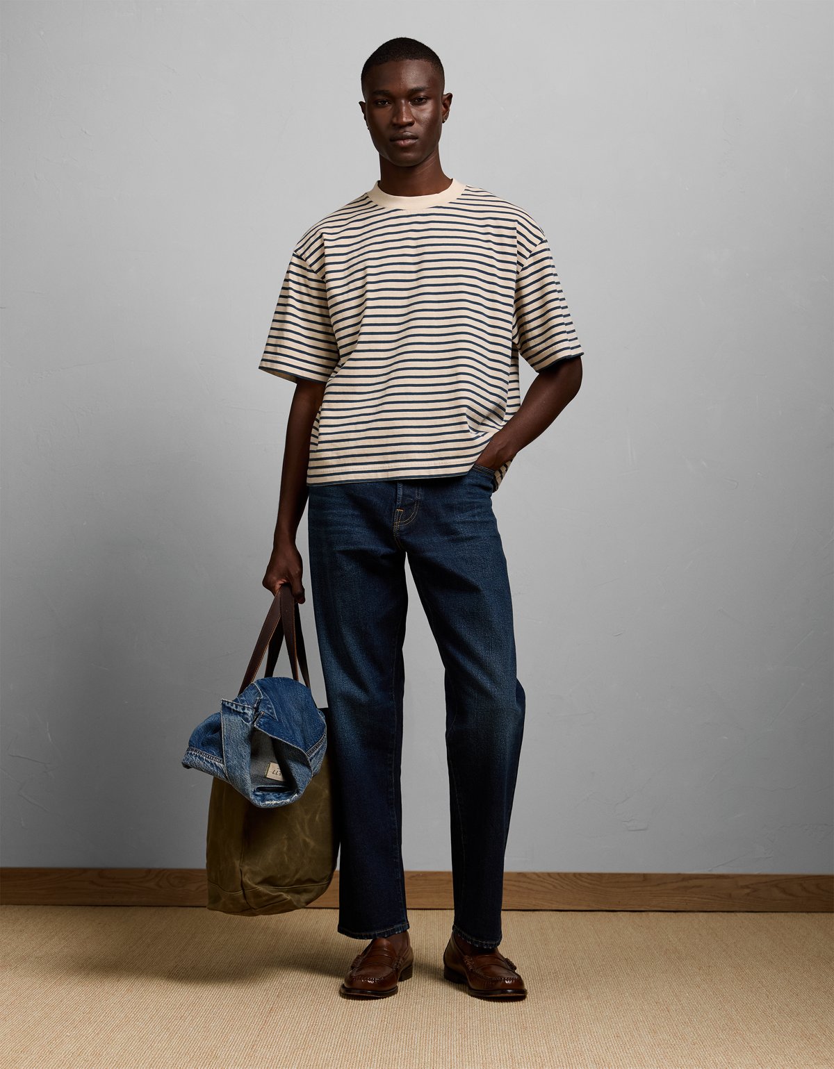AE77 Premium Relaxed Jean - image 5