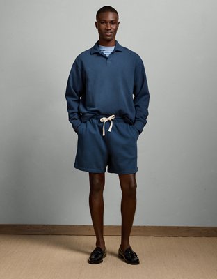 AE77 French Terry Deck Short