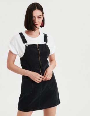 zip front overall dress