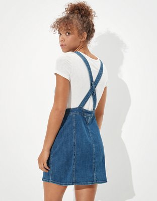 AE Denim Dress Overall