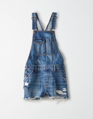 womens denim overalls american eagle