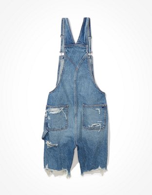 AE Denim '90s Bermuda Short Overall