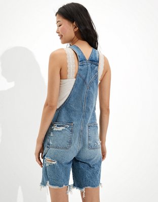 AE Denim '90s Bermuda Short Overall