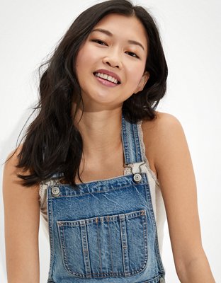 AE Denim '90s Bermuda Short Overall