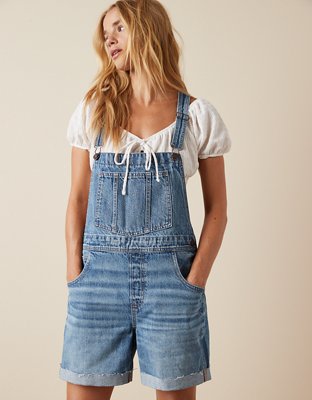 Ae store tomgirl overalls