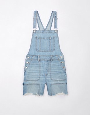 Женские брюки American Eagle AE Baggy Utility Overall Short — фото 3