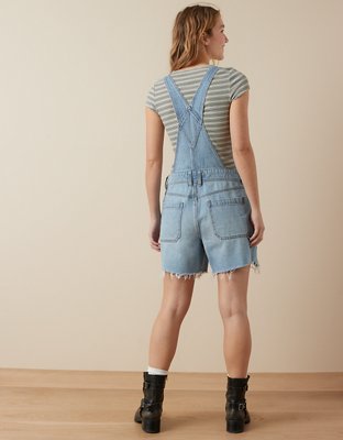 Женские брюки American Eagle AE Baggy Utility Overall Short — фото 2