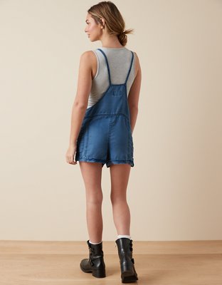 Женские брюки American Eagle AE Baggy Overall Short — фото 2