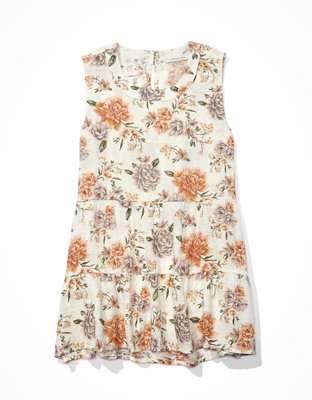 AE Printed Babydoll Top