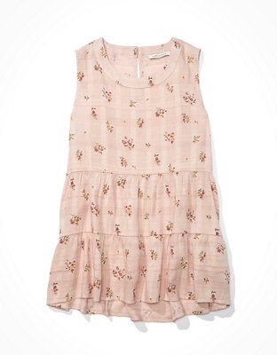 AE Printed Babydoll Top