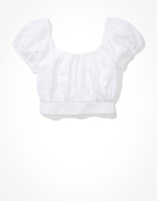 Женские блузки American Eagle AE Bubble Sleeve Blouse — фото 4