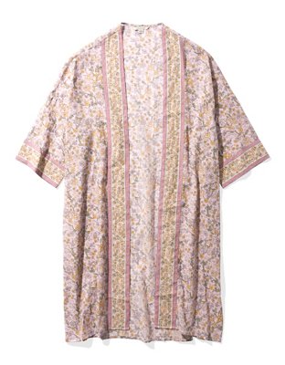 AE Long Floral Cape