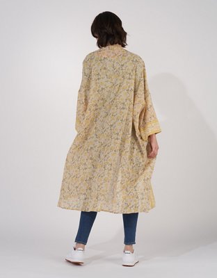 AE Long Floral Cape