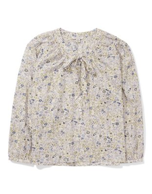 AE Blusa manga larga con botones