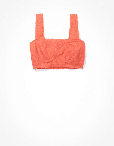 AE Lace Overlay Super Cropped Tank Top