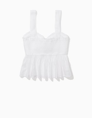 AE Tie-Front Babydoll Blouse