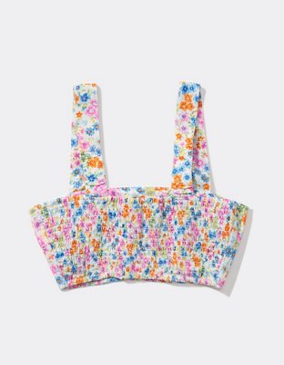 AE Square Neck Cropped Tank Top