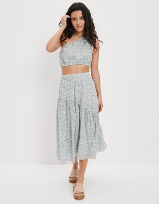 AE Cropped One Shoulder Tank Top