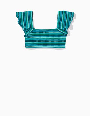 AE Super Cropped Popcorn Top