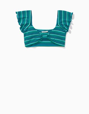 AE Super Cropped Popcorn Top