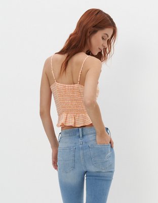 Женские топы American Eagle AE Square Neck Cami — фото 2