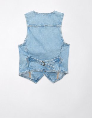 AE Chaleco de denim