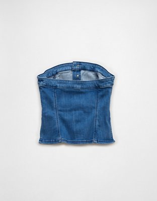 AE Denim Tube Top