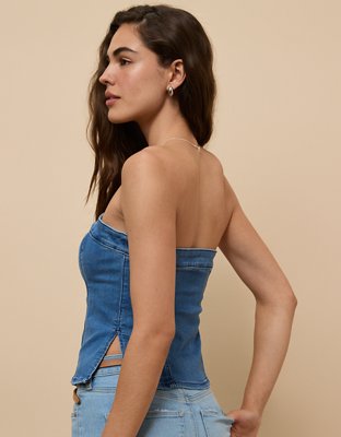 AE Denim Tube Top