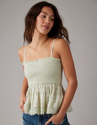 Women's On The Go Eyelet Tank Top