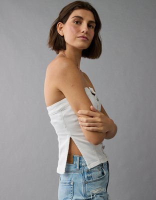 AE Denim Tube Top