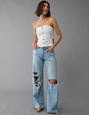 AE Denim Tube Top