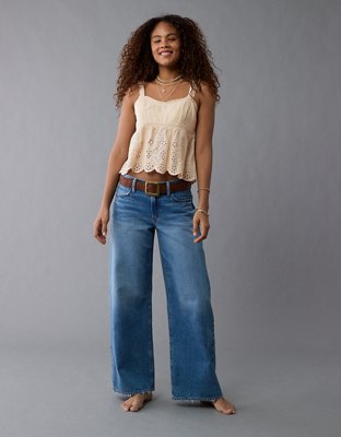 AE Eyelet Cami | American Eagle
