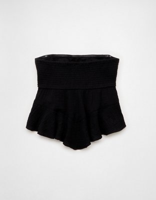 AE Embroidered Babydoll Tube Top