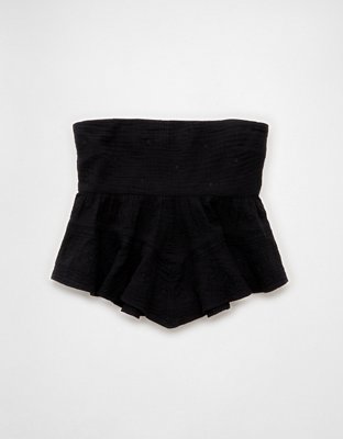 AE Embroidered Babydoll Tube Top