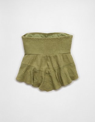AE Top Tubo Estilo Babydoll Bordado