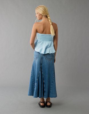 Bustier tubulaire nuisette brodée AE