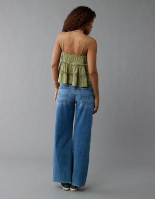 AE Ruffle Babydoll Tank Top