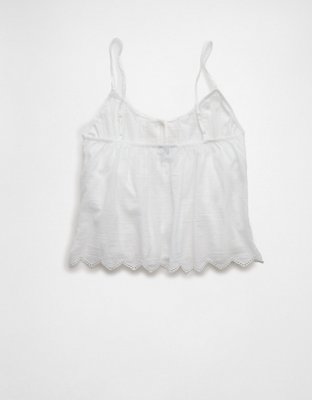 AE Pintuck Tie Front Cami